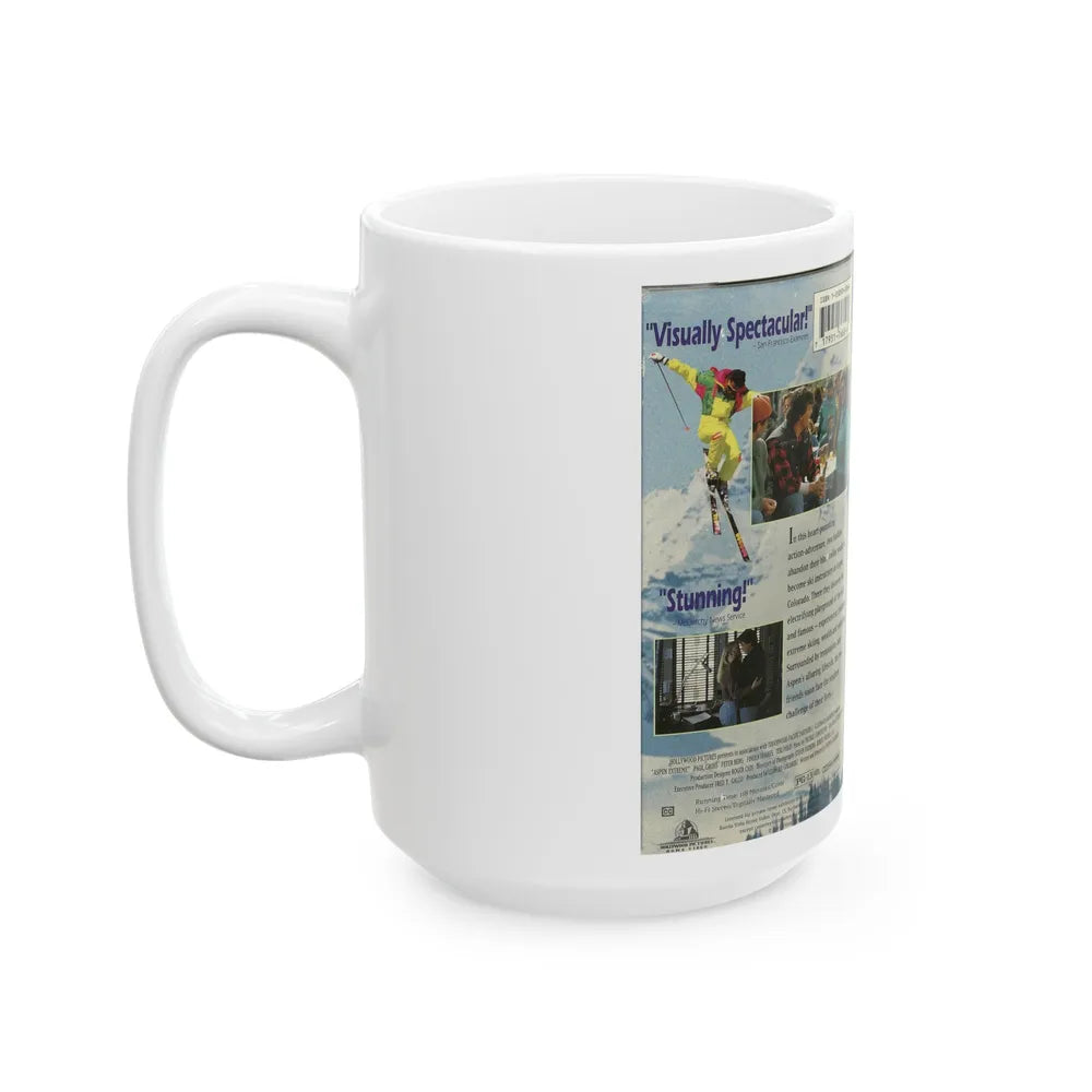 ASPEN EXTREME (VHS COVER) - White Coffee Mug-Go Mug Yourself