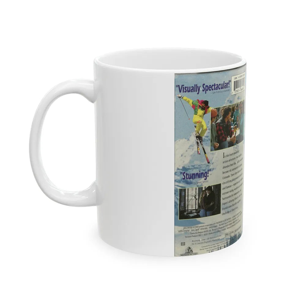 ASPEN EXTREME (VHS COVER) - White Coffee Mug-Go Mug Yourself