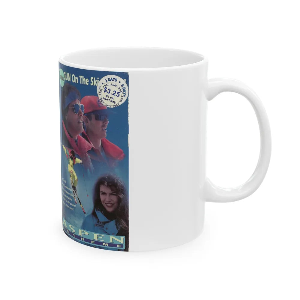 ASPEN EXTREME (VHS COVER) - White Coffee Mug-Go Mug Yourself