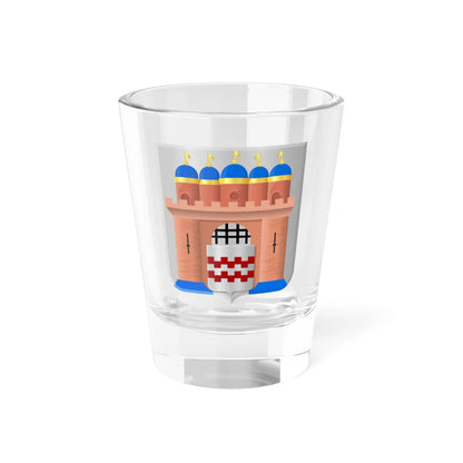 Asperen wapen (Netherlands) (Coat of Arms) Shot Glass 1.5oz 1.5oz - Go Mug Yourself