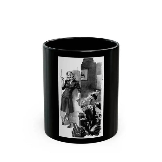 Aspirin for Highbrows, Liberty magazine, December 13, 1941 - Black Coffee Mug 11oz - Go Mug Yourself