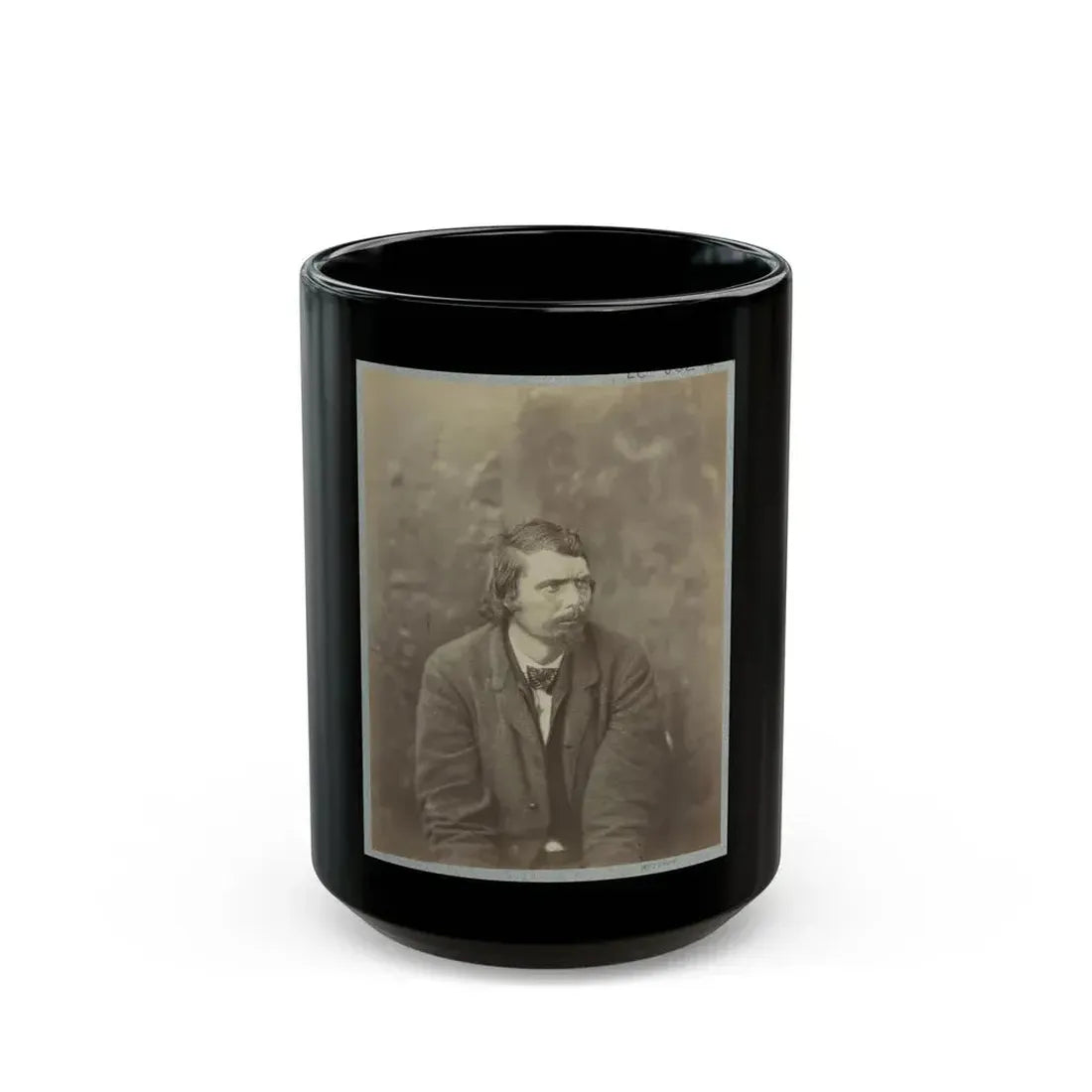 Assasination Of President Lincoln, George A. Atzerolt I.E. Atzerodt, One Of The Conspirators (U.S. Civil War) Black Coffee Mug 15oz - Go Mug Yourself