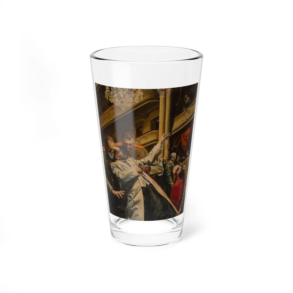 Assassination of Stolypin, Life Magazine, January 27, 1958 (Magazine Illustration) Pint Glass 16oz-16oz-Go Mug Yourself