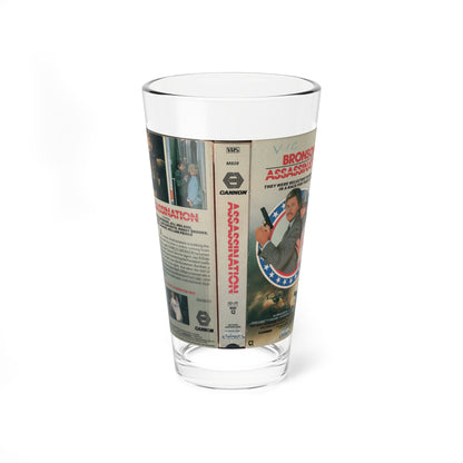 ASSASSINATION (VHS COVER) Pint Glass 16oz-16oz-Go Mug Yourself