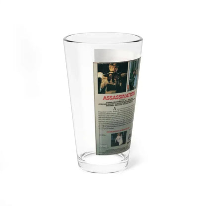 ASSASSINATION (VHS COVER) Pint Glass 16oz - Go Mug Yourself
