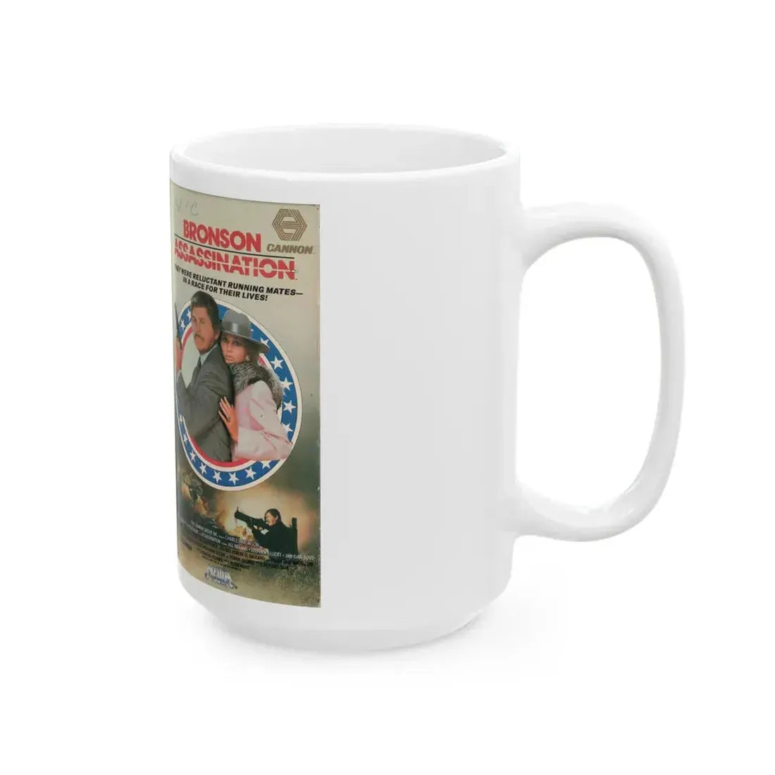 ASSASSINATION (VHS COVER) - White Coffee Mug - Go Mug Yourself