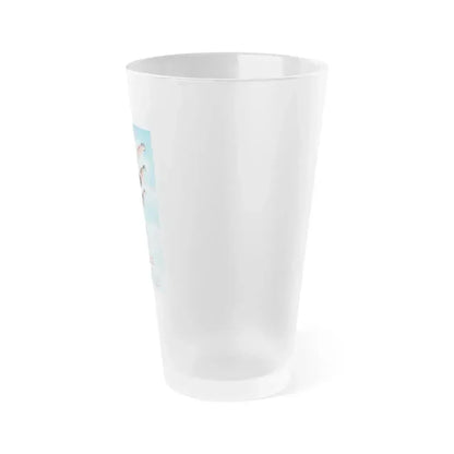 ASSAULT OF THE KILLER BIMBOS 1988 Movie Poster - Frosted Pint Glass 16oz - Go Mug Yourself