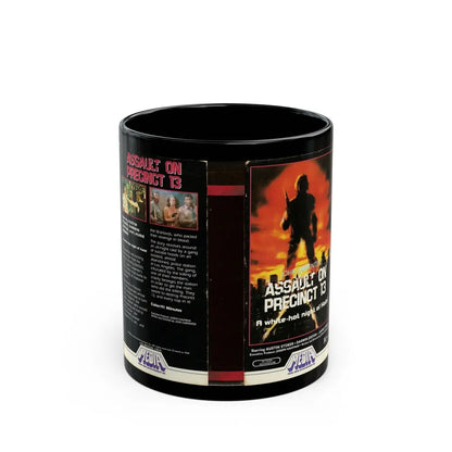 ASSAULT ON PRECINCT 13 (VHS COVER) - Black Coffee Mug-11oz-Go Mug Yourself