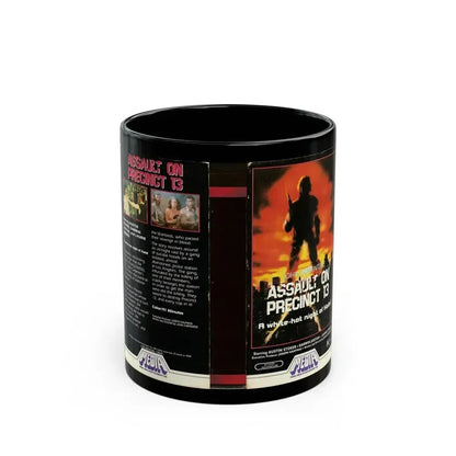 ASSAULT ON PRECINCT 13 (VHS COVER) - Black Coffee Mug 11oz - Go Mug Yourself
