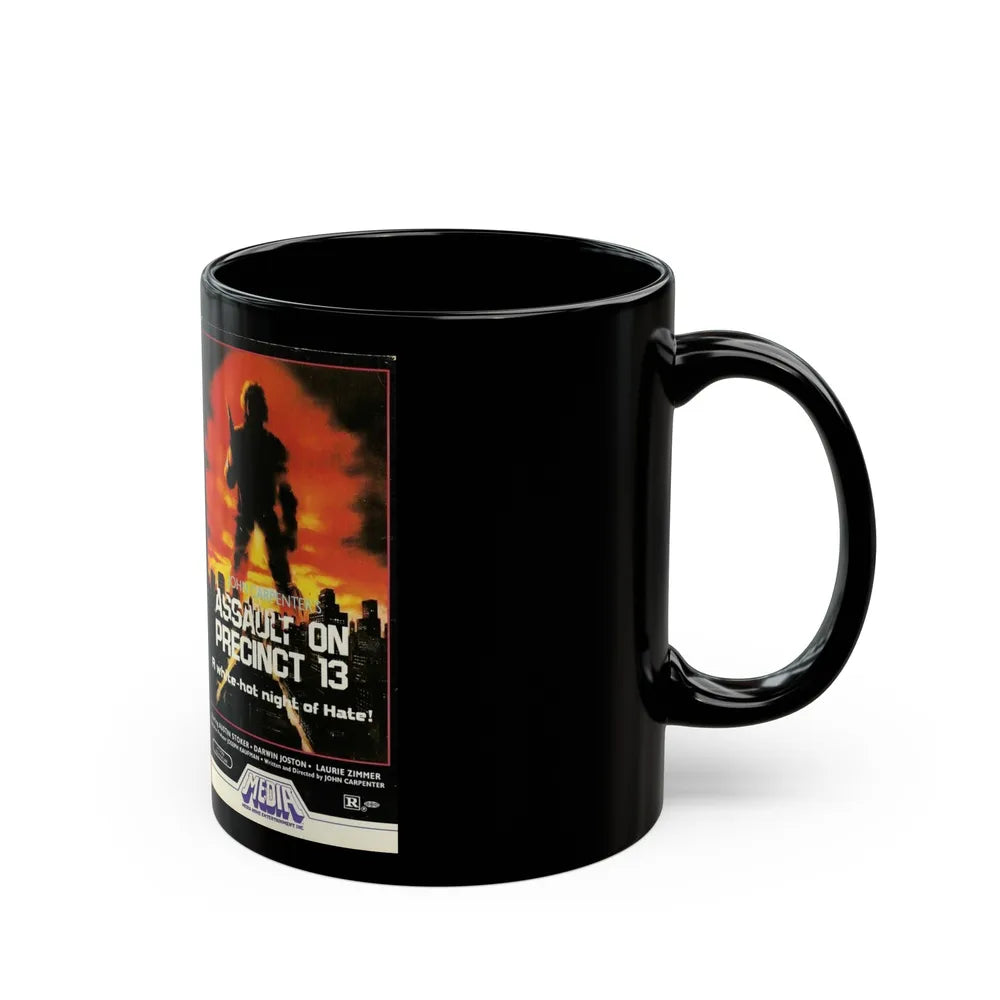 ASSAULT ON PRECINCT 13 (VHS COVER) - Black Coffee Mug-Go Mug Yourself