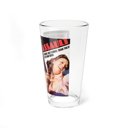 ASSAULT (VHS COVER) Pint Glass 16oz-Go Mug Yourself