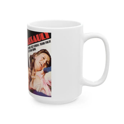 ASSAULT (VHS COVER) - White Coffee Mug-Go Mug Yourself