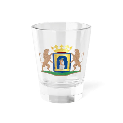 Assen wapen (Netherlands) (Coat of Arms) Shot Glass 1.5oz 1.5oz - Go Mug Yourself