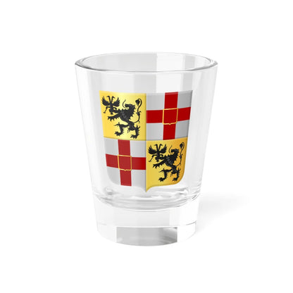 Assenede wapen (Belgium) (Coat of Arms) Shot Glass 1.5oz 1.5oz - Go Mug Yourself