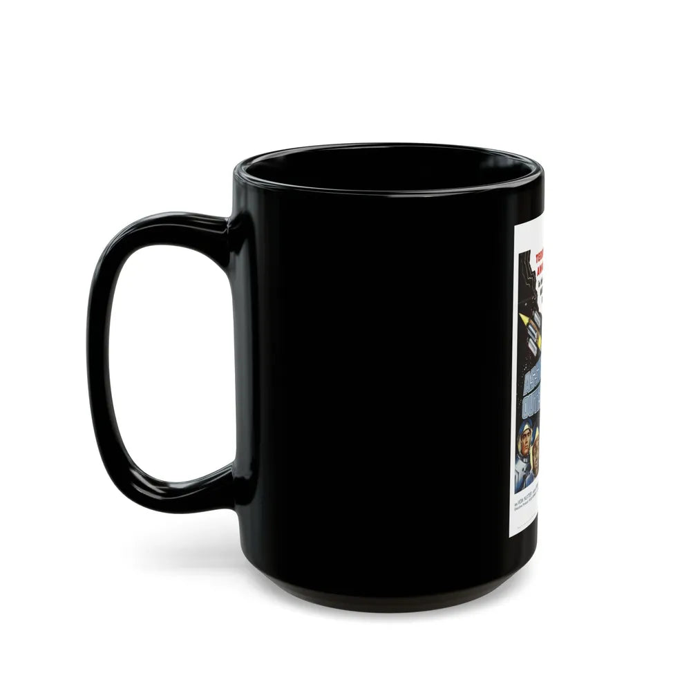 ASSIGNMENT OUTER SPACE 1960 Movie Poster - Black Coffee Mug-Go Mug Yourself