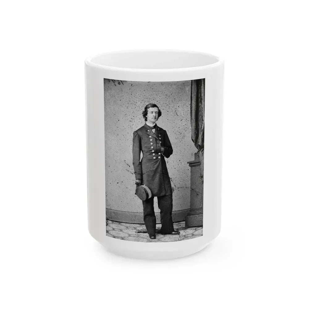 Assist. Engineer  H.P. Gregory, Usn (U.S. Civil War) White Coffee Mug 15oz - Go Mug Yourself
