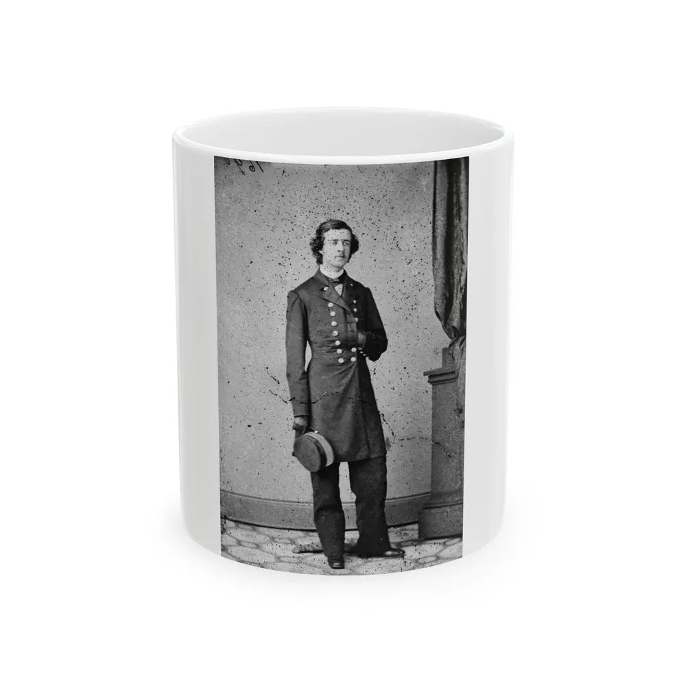 Assist. Engineer H.P. Gregory, Usn (U.S. Civil War) White Coffee Mug-11oz-Go Mug Yourself