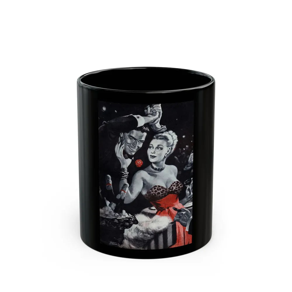 Assistant Champion, Argosy, April 1947 - Black Coffee Mug-11oz-Go Mug Yourself