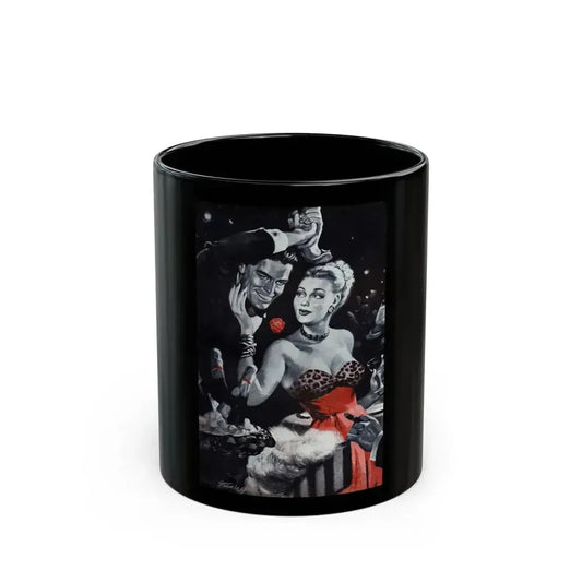 Assistant Champion, Argosy, April 1947 - Black Coffee Mug 11oz - Go Mug Yourself