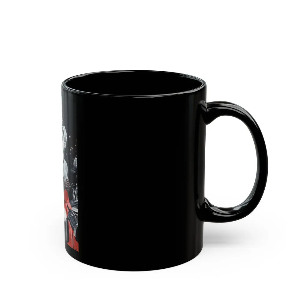 Assistant Champion, Argosy, April 1947 - Black Coffee Mug-Go Mug Yourself