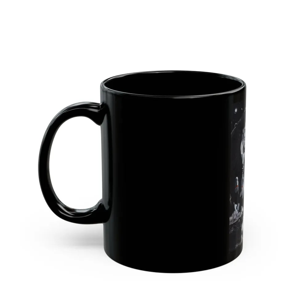 Assistant Champion, Argosy, April 1947 - Black Coffee Mug-Go Mug Yourself