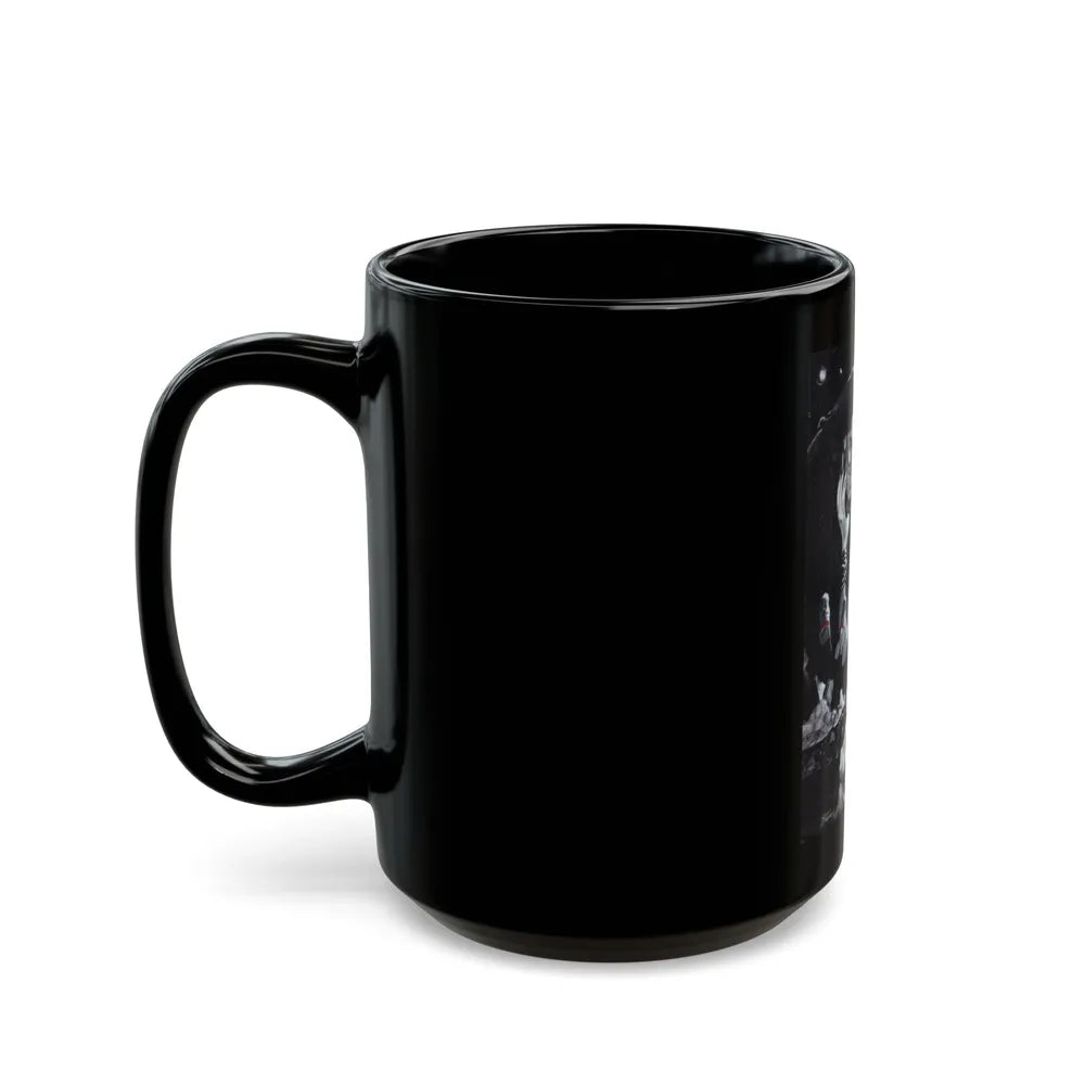 Assistant Champion, Argosy, April 1947 - Black Coffee Mug-Go Mug Yourself