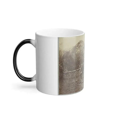 Assistant Engineers at Headquarters Army of Potomac, Brandy Station, Va., January, 1864 (U.S. Civil War) Color Changing Coffee Mug 11oz - Go Mug Yourself