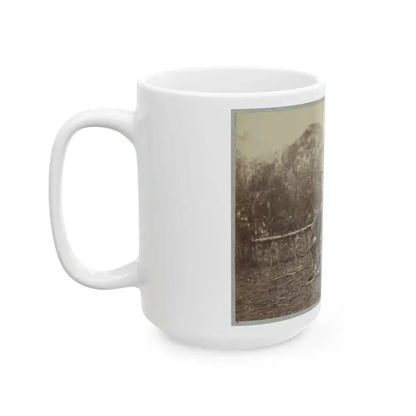 Assistant Engineers At Headquarters Army Of Potomac, Brandy Station, Va., January, 1864 (U.S. Civil War) White Coffee Mug - Go Mug Yourself