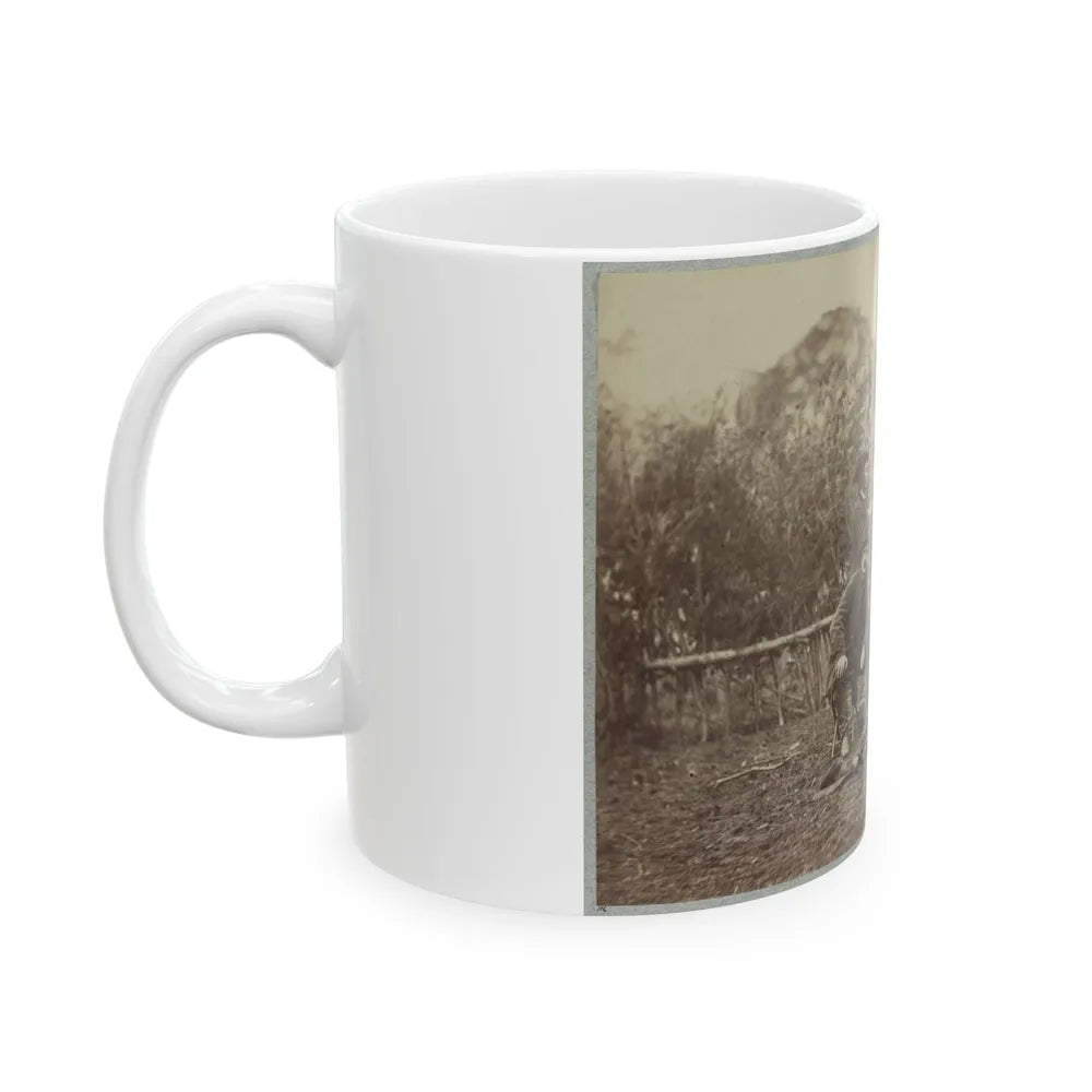 Assistant Engineers At Headquarters Army Of Potomac, Brandy Station, Va., January, 1864 (U.S. Civil War) White Coffee Mug-Go Mug Yourself