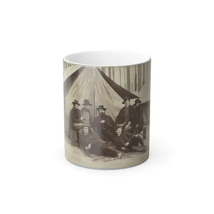 Assistant Engineers at Headquarters Army of Potomac, November, 1864 (U.S. Civil War) Color Changing Coffee Mug 11oz Default Title 11oz - Go Mug Yourself