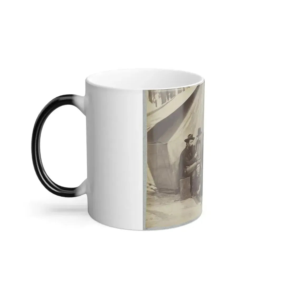 Assistant Engineers at Headquarters Army of Potomac, November, 1864 (U.S. Civil War) Color Changing Coffee Mug 11oz - Go Mug Yourself