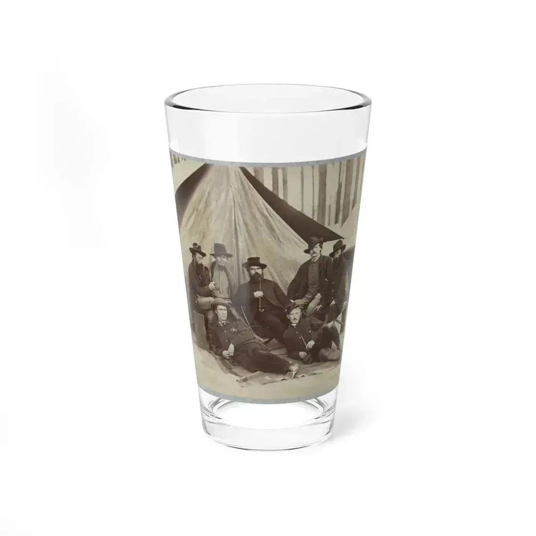 Assistant Engineers At Headquarters Army Of Potomac, November, 1864 (U.S. Civil War) Pint Glass 16oz 16oz - Go Mug Yourself