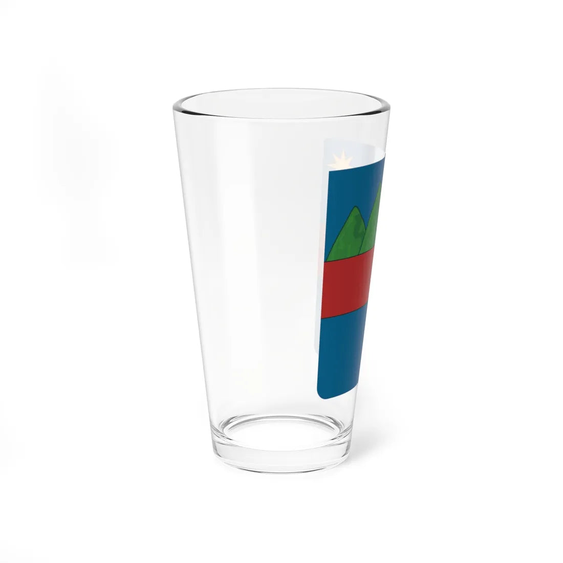 Assoro-Stemma (Italy) (Coat of Arms) Pint Glass 16oz - Go Mug Yourself