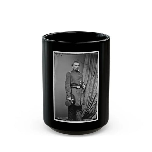 Asst. Surg. Luther Brusie, 3rd Ind Cav 001 (U.S. Civil War) Black Coffee Mug 15oz - Go Mug Yourself