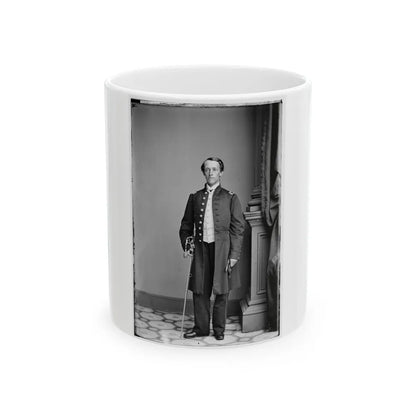 Asst. Sarg. P.C. Pease, 6th N.Y. (U.S. Civil War) White Coffee Mug-11oz-Go Mug Yourself