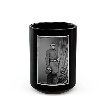 Asst. Surg. Luther Brusie, 3rd Ind Cav 001 (U.S. Civil War) Black Coffee Mug-15oz-Go Mug Yourself