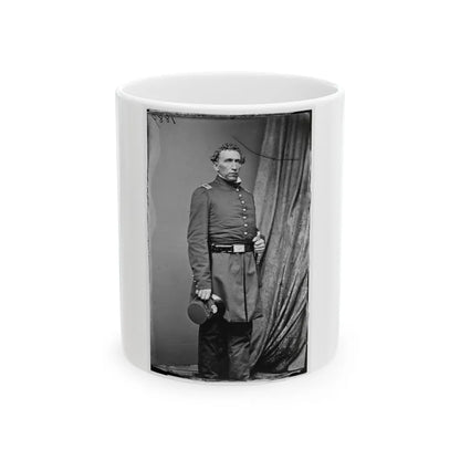 Asst. Surg. Luther Brusie, 3rd Ind Cav 001 (U.S. Civil War) White Coffee Mug-11oz-Go Mug Yourself