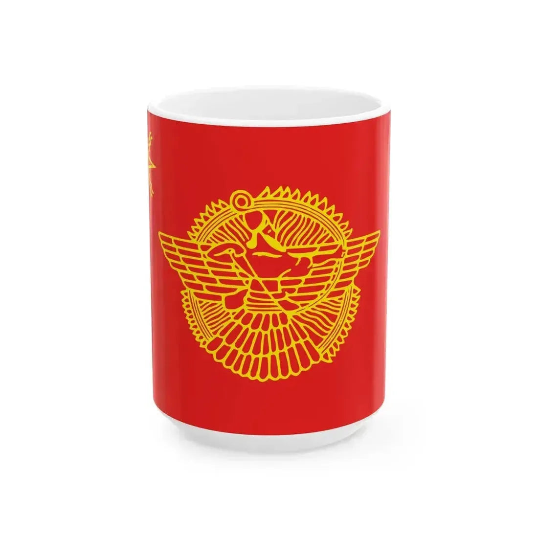 Assyria Workers Party (Iraq) White Coffee Mug 15oz - Go Mug Yourself