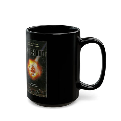 ASTEROID LIVE ENTERTAINMENT (VHS COVER) - Black Coffee Mug-Go Mug Yourself