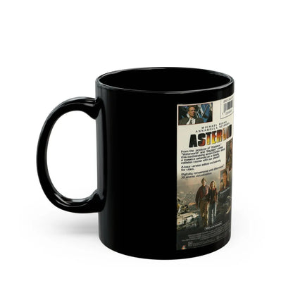 ASTEROID LIVE ENTERTAINMENT (VHS COVER) - Black Coffee Mug-Go Mug Yourself