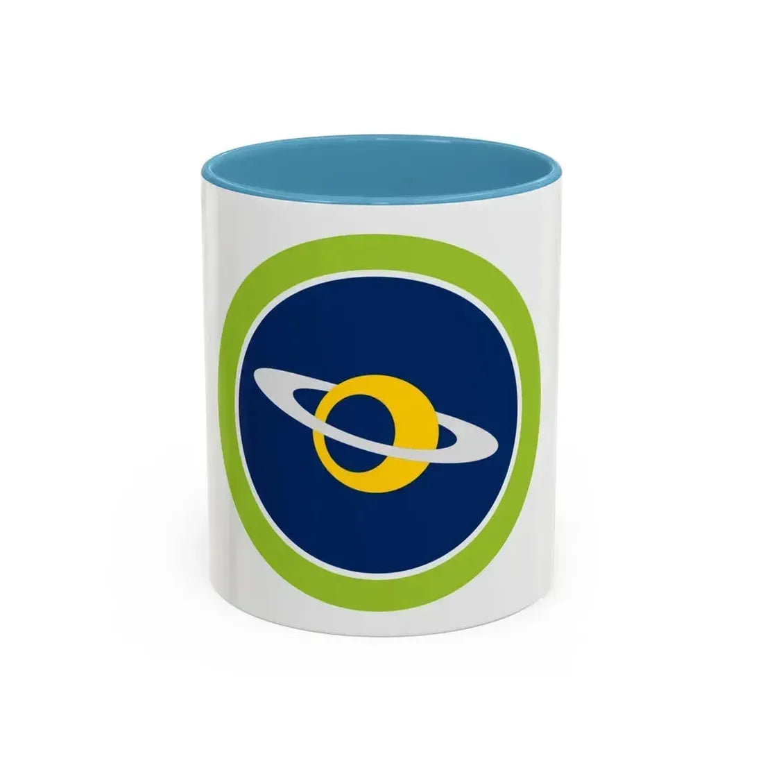 Astronomy (Boy Scout Merit Badge) Accent Coffee Mug 11oz Light Blue - Go Mug Yourself