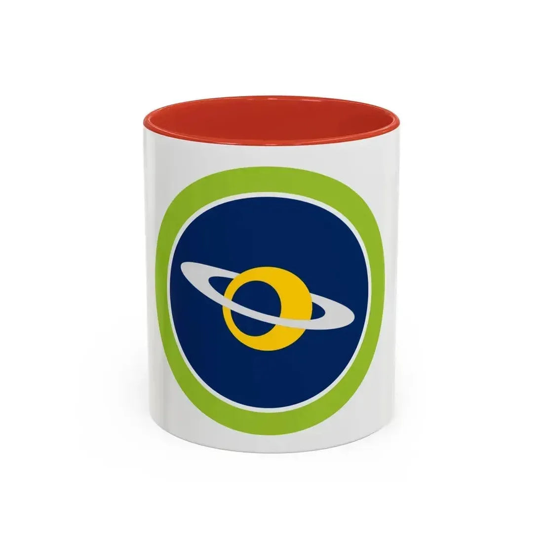 Astronomy (Boy Scout Merit Badge) Accent Coffee Mug 11oz Red - Go Mug Yourself
