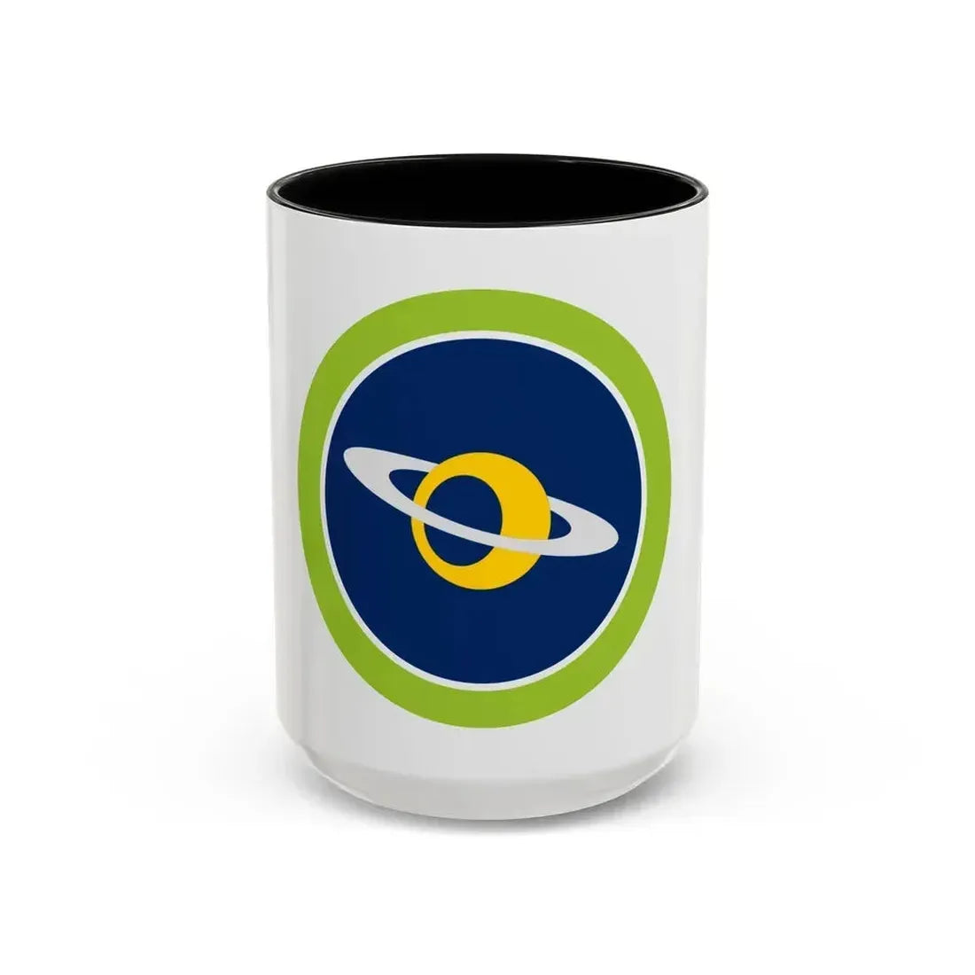 Astronomy (Boy Scout Merit Badge) Accent Coffee Mug 15oz Black - Go Mug Yourself