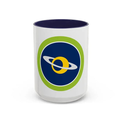 Astronomy (Boy Scout Merit Badge) Accent Coffee Mug 15oz Navy - Go Mug Yourself