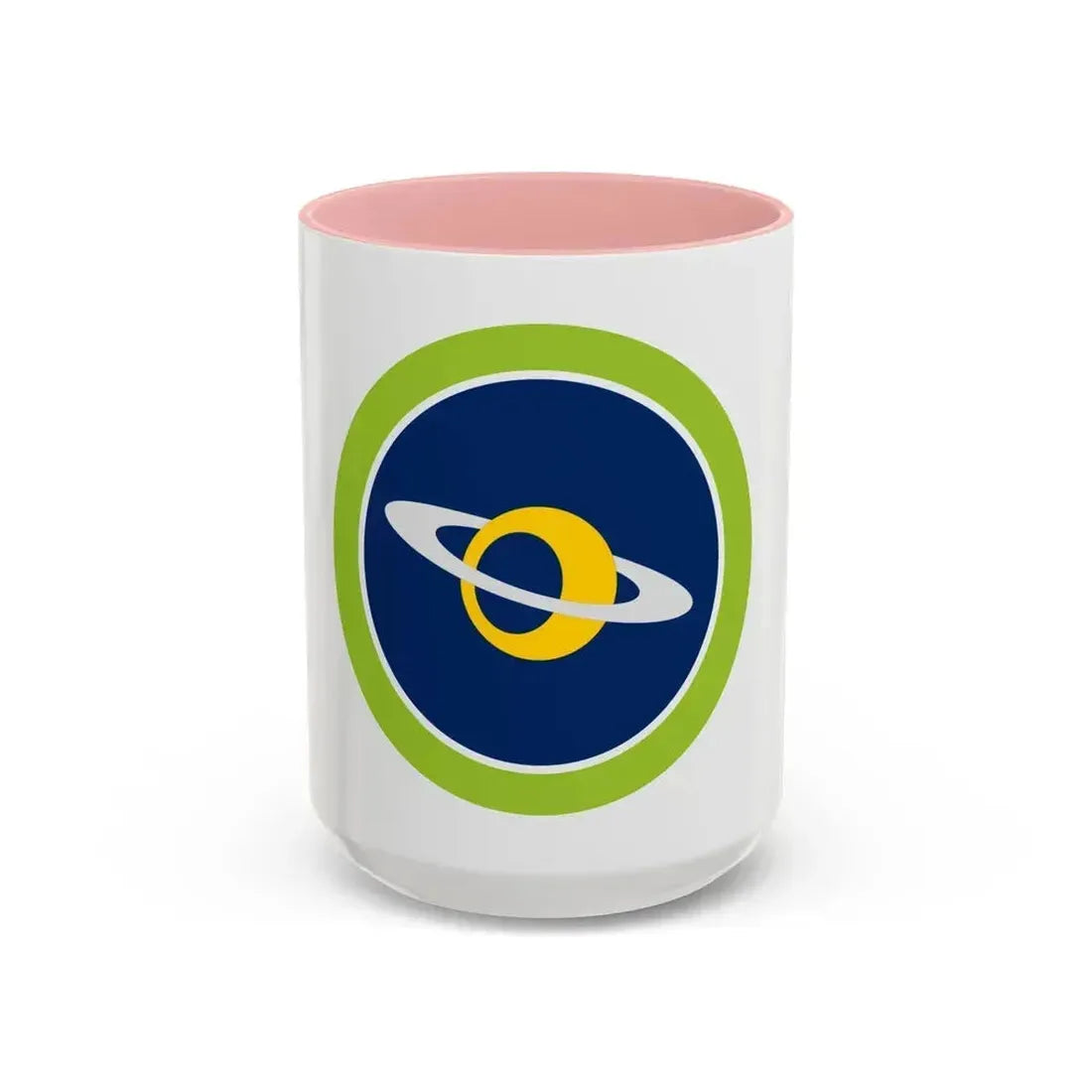 Astronomy (Boy Scout Merit Badge) Accent Coffee Mug 15oz Pink - Go Mug Yourself