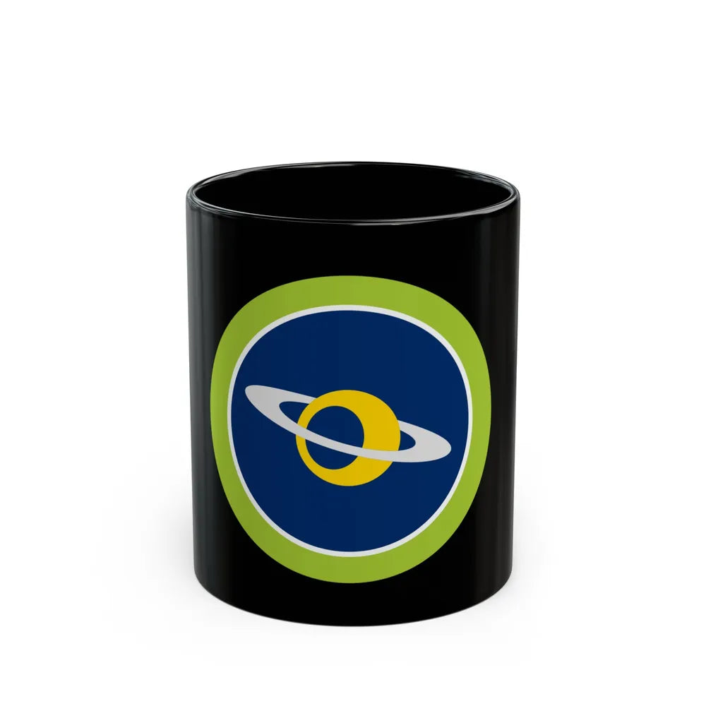 Astronomy (Boy Scout Merit Badge) Black Coffee Mug-11oz-Go Mug Yourself