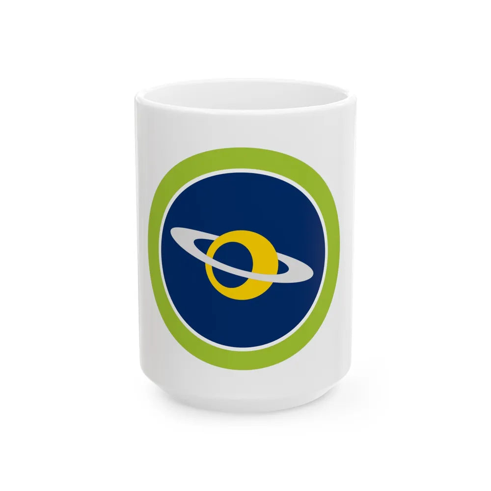 Astronomy (Boy Scout Merit Badge) White Coffee Mug-15oz-Go Mug Yourself