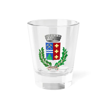 Asuni-Stemma (Italy) (Coat of Arms) Shot Glass 1.5oz 1.5oz - Go Mug Yourself
