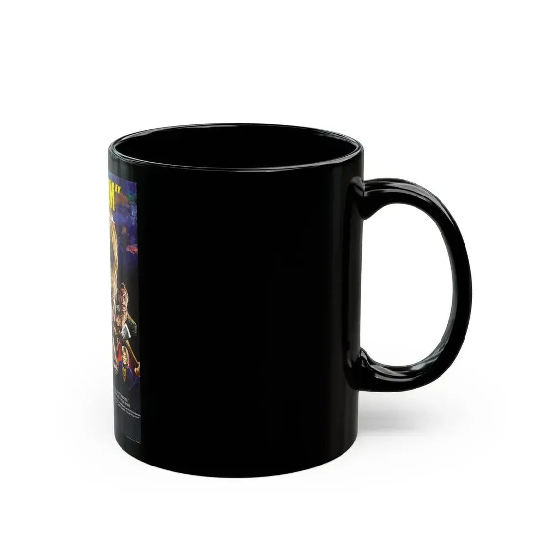 ASYLUM 1972 Movie Poster - Black Coffee Mug - Go Mug Yourself