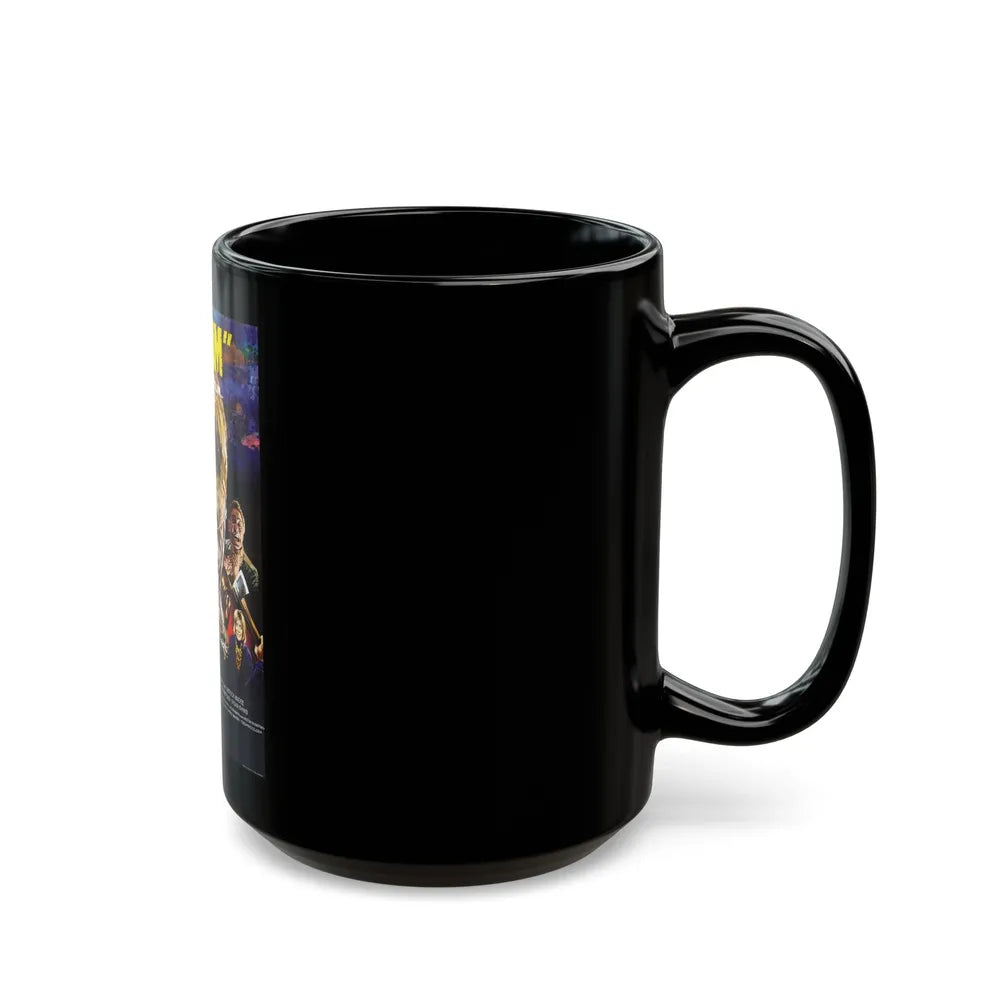 ASYLUM 1972 Movie Poster - Black Coffee Mug-Go Mug Yourself